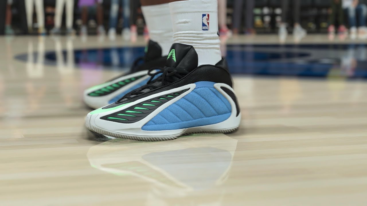 NBA 2K26 New Gen Shoe Creator Adidas AE 2 Blue Fusion