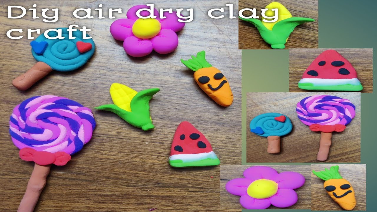 Ally's In Wonderland: No Bake Air Dry Clay Play  Diy air dry clay, Clay  crafts, Clay crafts air dry