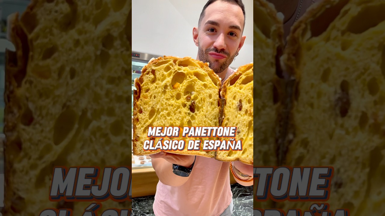 EL MEJOR PANETTONE CLÁSICO DE ESPAÑA 🇪🇸