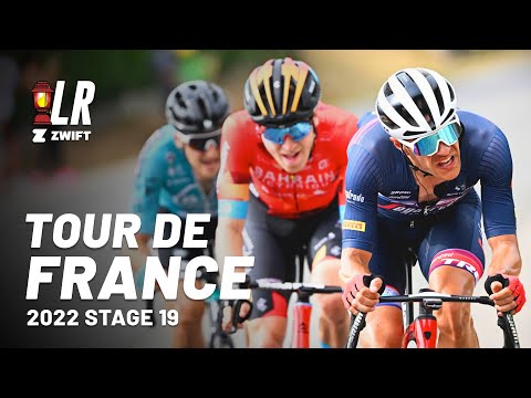 Brutal Disappointment for the Sprinters | Tour de France Stage 19 2022 | Lanterne Rouge x Zwift