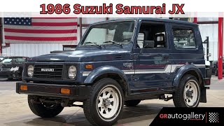 1986 Suzuki Samurai JX For Sale - Walk Around