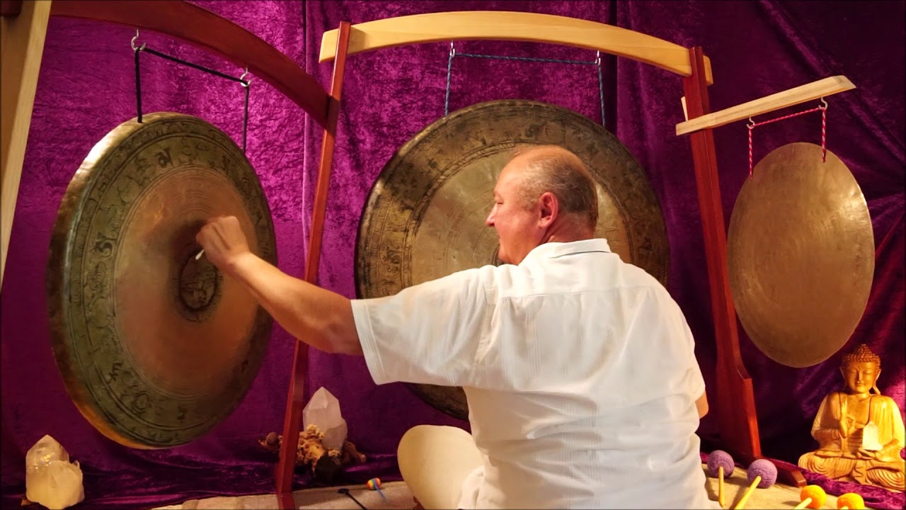 A gong sound dream trip with three Nepali gongs. YouTube