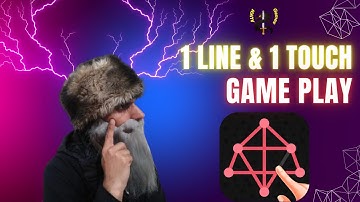 One Line Touch Game 2023 - Gameplay level 4-17