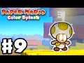 Paper Mario: Color Splash - Gameplay Walkthrough Part 9 - Daffodil Peak 100%! (Nintendo Wii U)