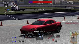 Gran Turismo 4 Mazda NR-A RX-8 Cup live stream 20210723 PS2 pcsx2