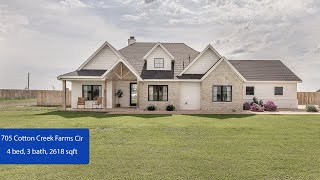 705 Cotton Creek Farms Cir video tour