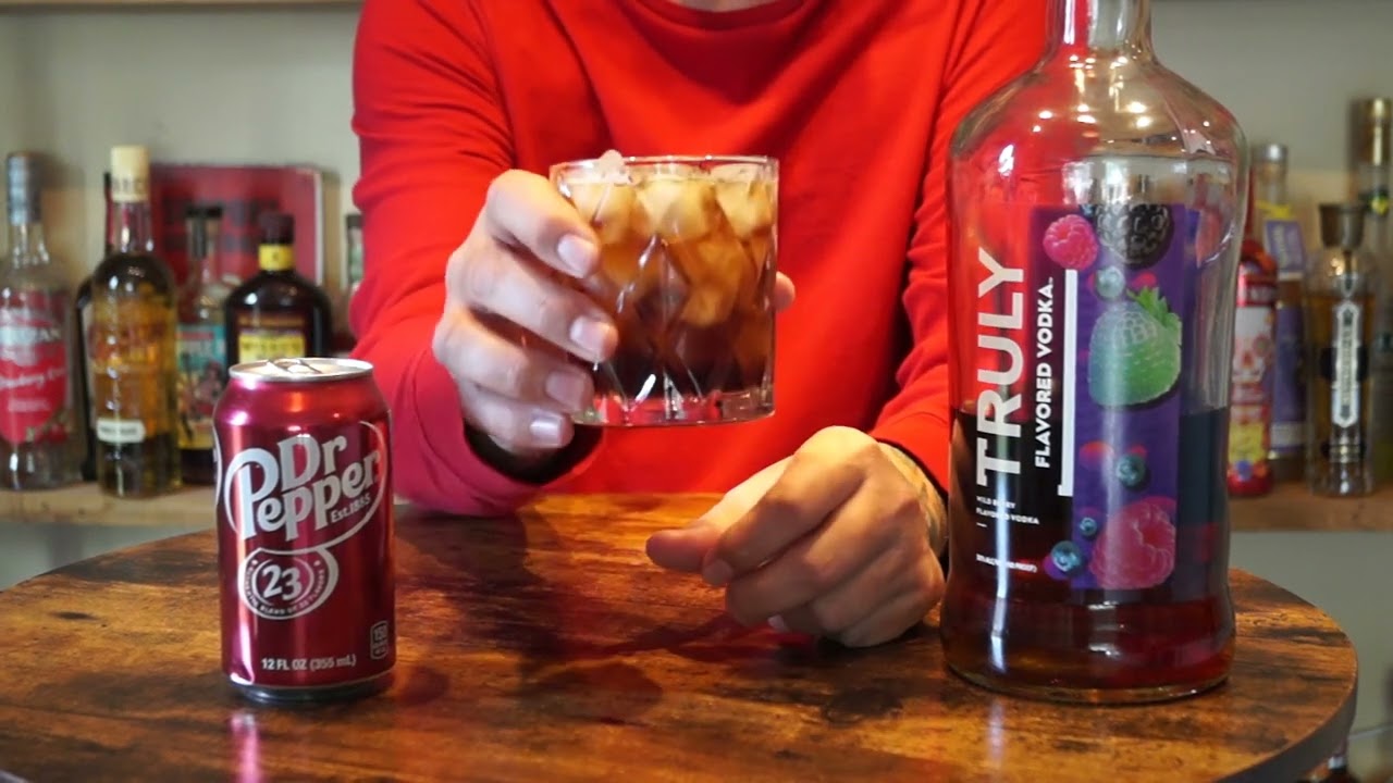 Truly Wild Berry Vodka &amp; Dr Pepper - YouTube