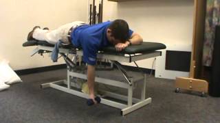 Prone Shoulder Scaption, Abduction, Extension