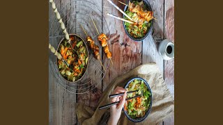 Funky Backdrops for Meal Preparation
