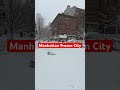 Manhattan Frozen City