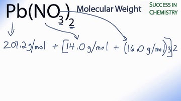 Pb(NO3)2 Molar Mass / Molecular Weight