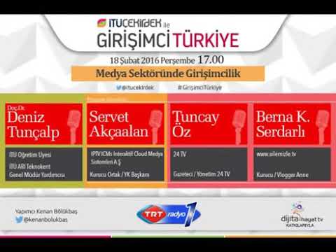 Servet Akçaalan Girisimci Turkiye Radyo Programı