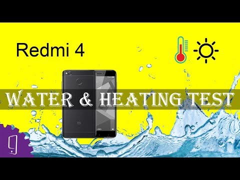 Xiaomi Redmi 4 Heating And Water Test