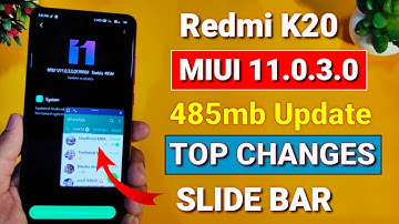 Redmi K20 Miui 11.0.3.0 new update | March security update | Miui 11.0.3.0 Redmi K20 new update