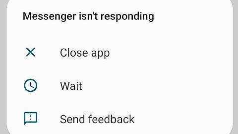 how to fix messenger isn