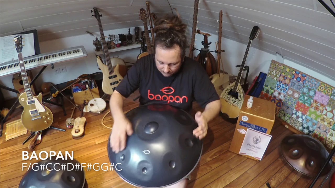 baopan F/G#CC#D#FGG#C (Handpan/Pantam/Sound scuplture)