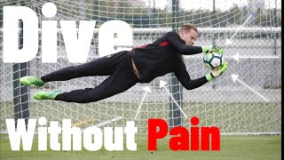 How To Dive Without Hurting Yourself - Goalkeeper Tips - Become A Better Goalkeeper Diving Tutorial