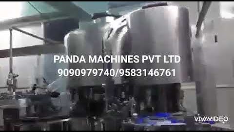 60 BPM Mineral Water Filling Capping Machine with BOPP Labeling Machine | 60 BPM Mineral Water Plant