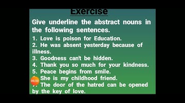 BEG Abstract Noun by Rohingya English Education club.