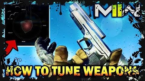 Modern warfare 2 wepon tuning explained and  tips