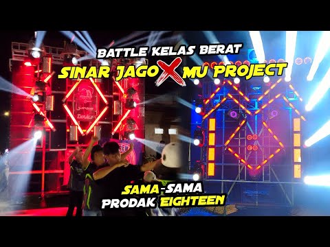 BATTLE KELAS BERAT🔥Sinarjago ❌ MU Project Sama-sama Pakai Speaker Eighteen