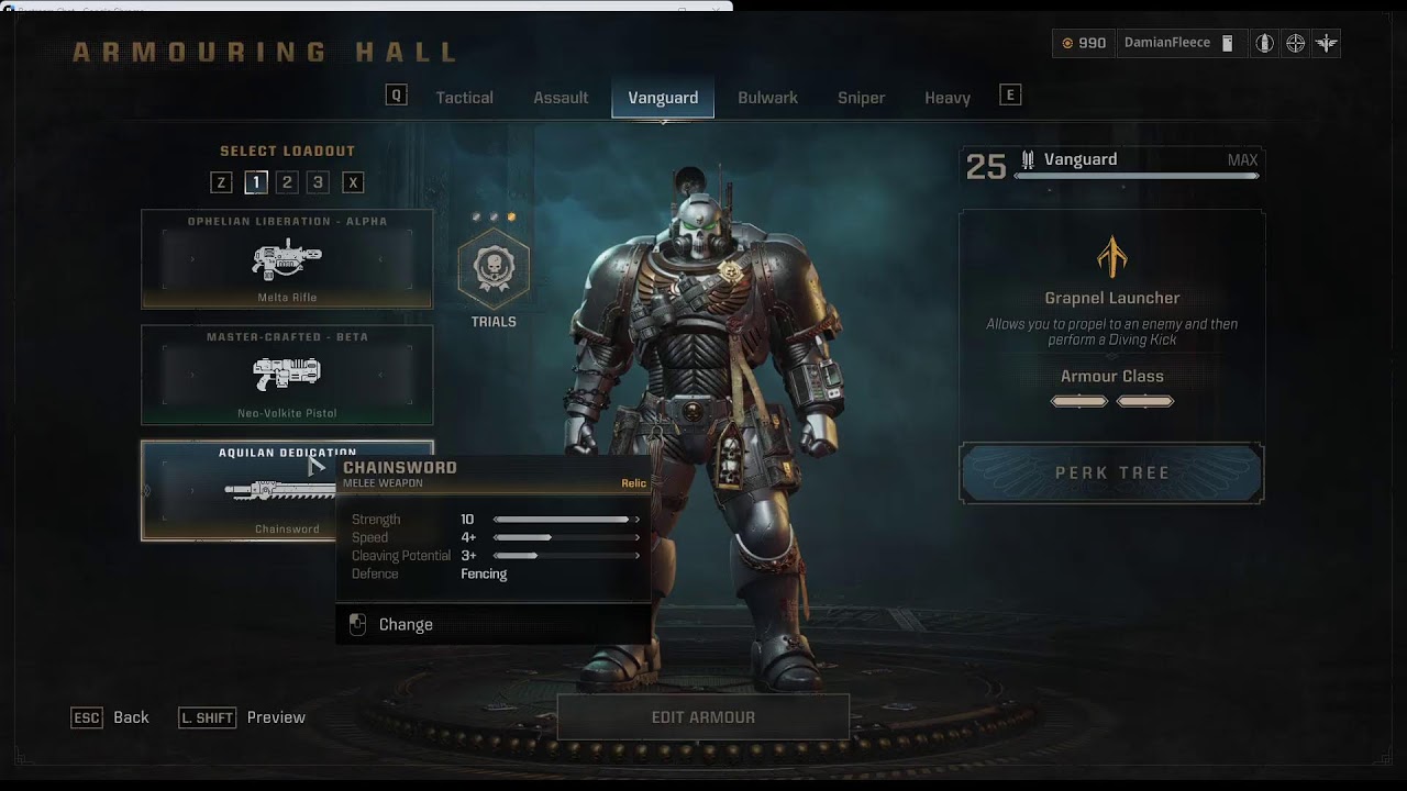 Space Marine 2: Patch 4.5 Testing Carcharodons Tonight