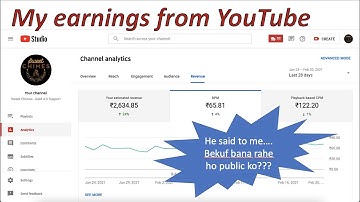 My Earnings from YouTube || Why I give Paid Services || A Customer Blamed me || Earning from GEM 4.0