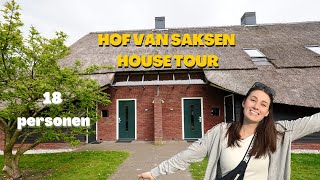 HOF VAN SAKSEN, HOUSE TOUR 18 PERSONEN HUISJE