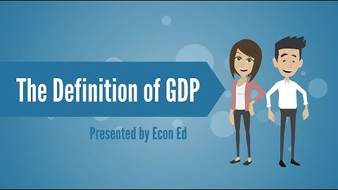 What is GDP?