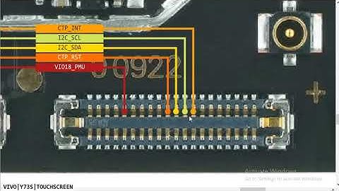 VIVO Y73S Touche Notwarking Problem Ways Hardware Solution #borneoschematic #gsmstore #borneo #gsm #