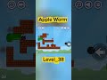 Very Easily complete this challenge 🥳🤗... Apple Worm 38 Level #gaming #appleworm #shorts