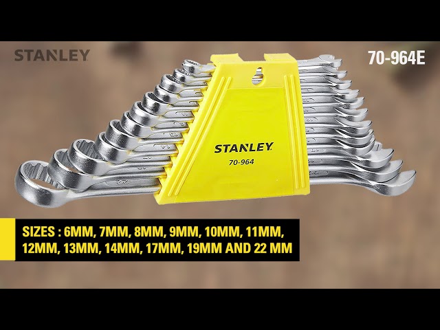 STANLEY 70 964/70-964 E Double Sided Combination Wrench Price in India -  Buy STANLEY 70 964/70-964 E Double Sided Combination Wrench online at  Flipkart.com