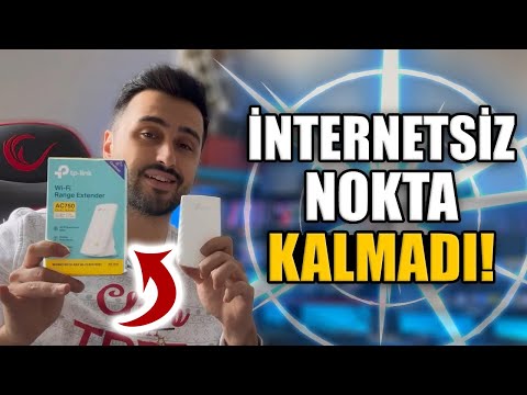 Wifi Menzil Genişletme Nasıl Yapılır? TP Link Ac750 Wi-Fi Sinyal Güçlendirici İnceleme ve Kurulum