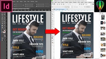 How to Open Adobe InDesign Files in CorelDRAW