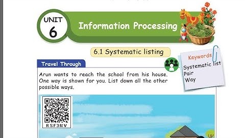 2 std maths / Information processing / unit 6 / term 1 / samacheer kalvi.