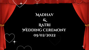 Madhav & Ratri Vedic Wedding  Ceremony #Bengali Tradition
