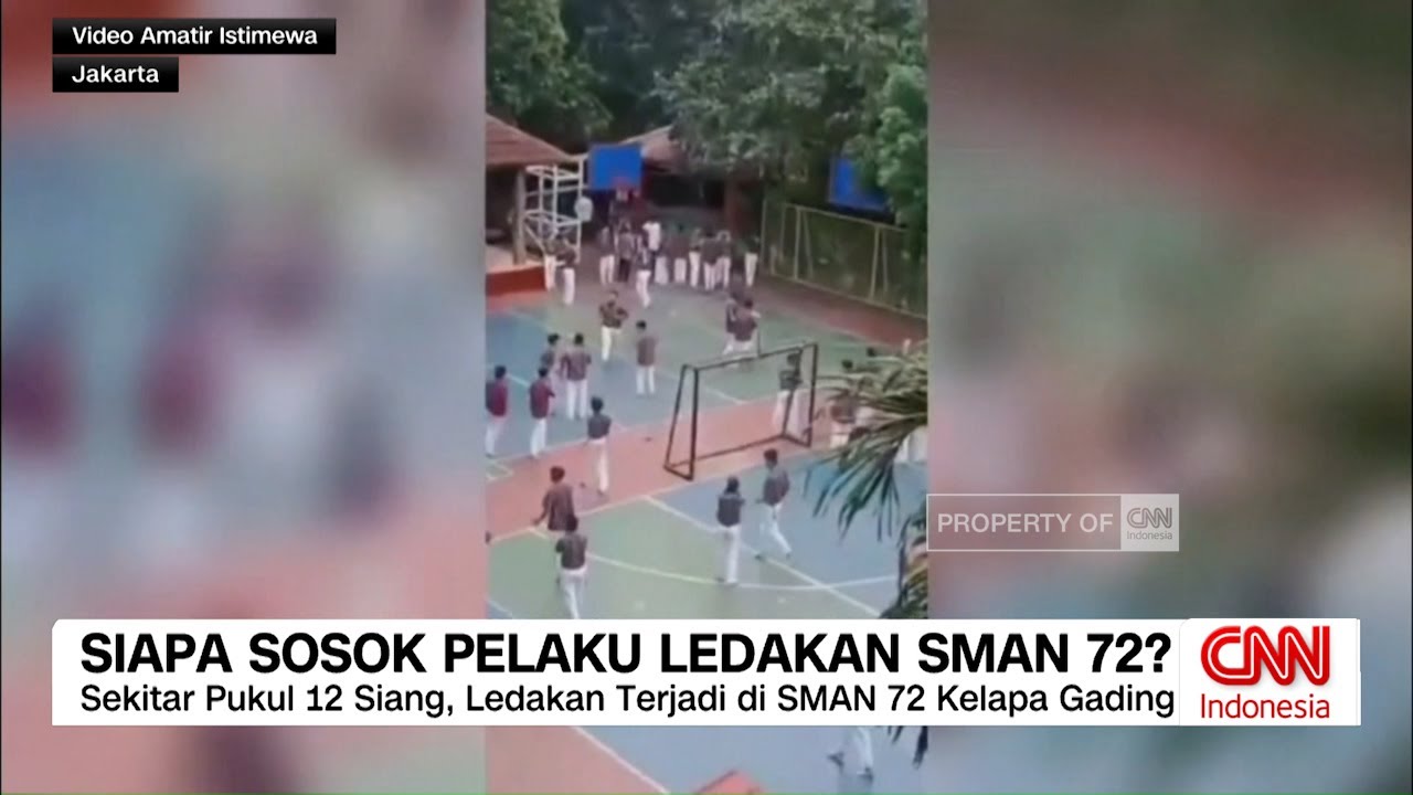 Siapa Sosok Pelaku Ledakan SMAN 72
