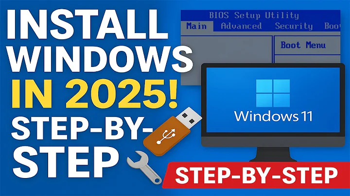 Windows 11 Installation Step by Step 2025  Full Tutorial for Beginners