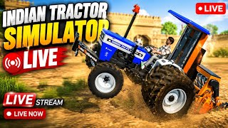 🔥🚜 INDIAN TRACTOR SIMULATOR – LIVE STREAM 🚜🔥 screenshot 2