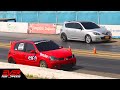 Clio 🆚 Mazda 3 🆚 Grand Cherokee 🆚 Audi A3 🆚 Mustang 🔥Drag Races 16 seg. 8va piques Barranquilla 2021