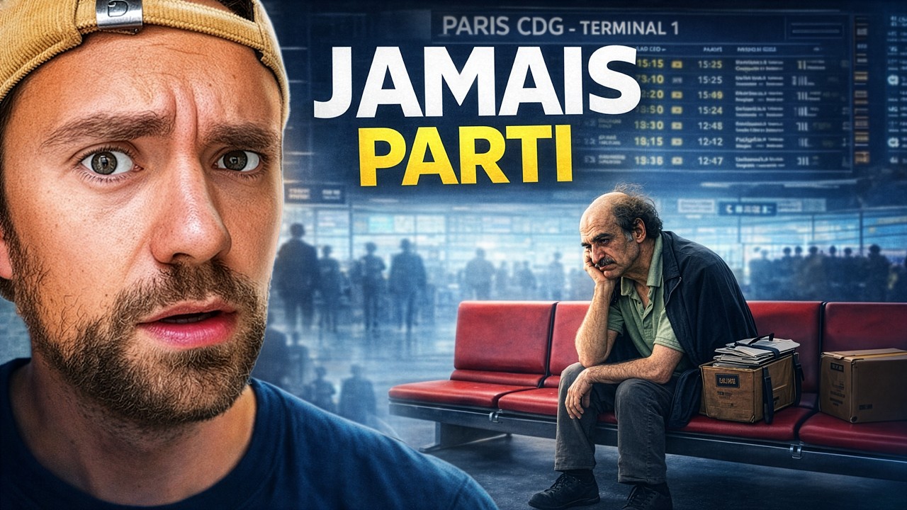 L’incroyable histoire de l’homme BLOQUÉ 18 ans à l’aéroport CDG