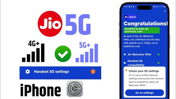 Jio 5G Not Working on iPhone | How To Fix Jio 5G Network Problem in iPhone | Jio 5G Not Working iOS