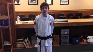Basic etiquette for a martial arts class