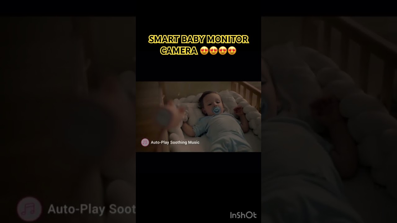 ￼😍 EZVIZ BM1 Smart Baby Monitor Camera with Bed Clip 