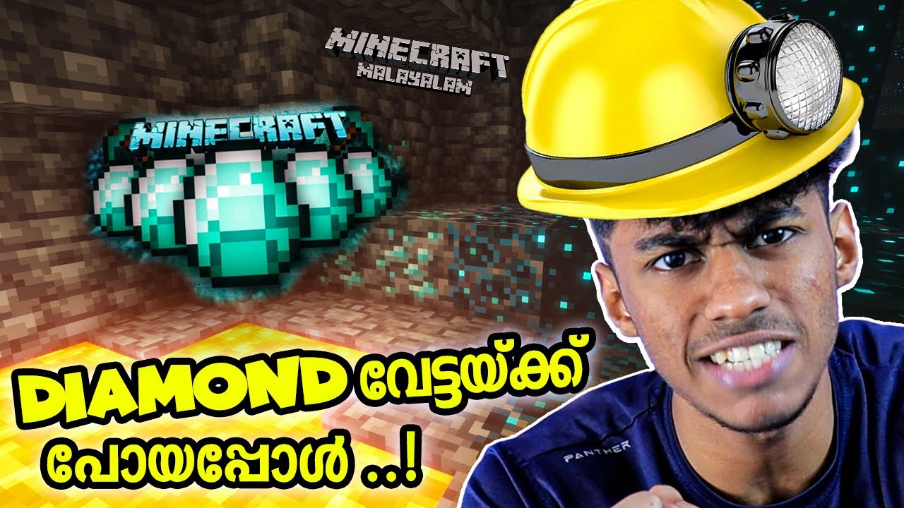 FUNNIEST DIAMOND MINING IN MINECRAFT #2 | MALAYALAM