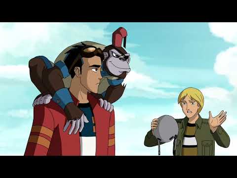 Rex and Bobo are escaping Providence - Generator Rex S1E3