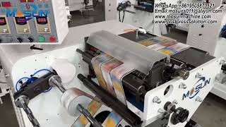 MSQ-450 Automatic Roll to Roll Label Slitting Machine