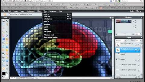 Pixlr: Hand & Move Tools