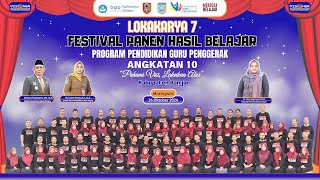 LOKAKARYA 7 Panen Hasil Pendidikan Guru Penggerak Angkatan 10 Kab. Banjar Tahun 2024