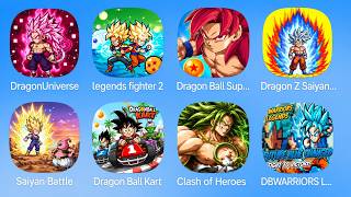 Dragon Universe,legends fighter 2,Dragon Ball Super,Dragon Z Saiyan Tap,Saiyan Battle screenshot 1